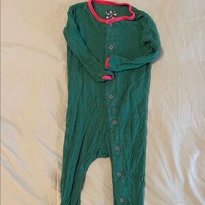 Green and Pink One Piece